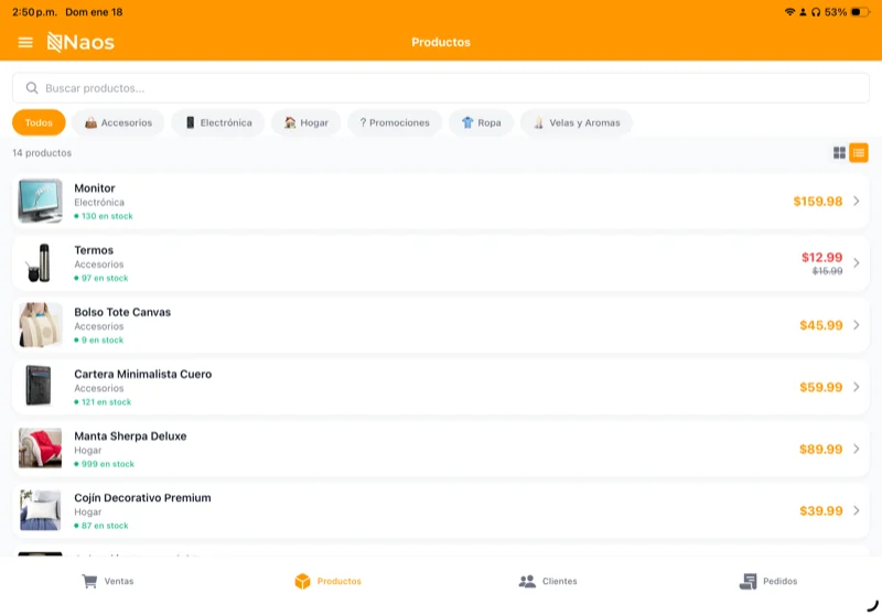 Inventario Avanzado en Tiempo Real