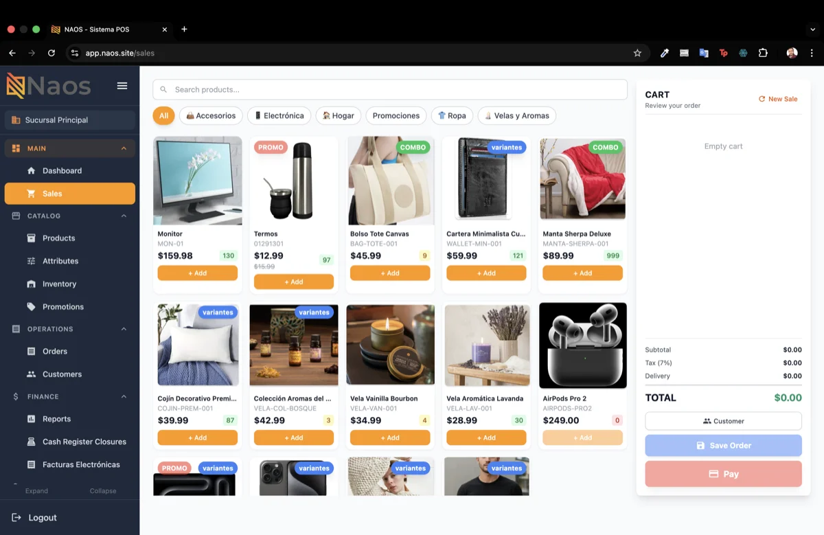 Comisiones Automáticas por Servicio y Producto